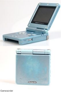 Nintendo Game Boy Advance SP ICE blue / blau Handheld Spielkonsole