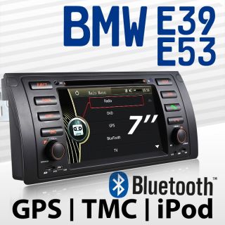 BMW E39 E53 5er X5 AUTORADIO DVD Navigation GE39mf NAVI GPS TMC PIP