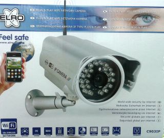 ELRO C903 IP Nachtsicht WI FI Netzwerk Kamera Überwachungskamera Feel