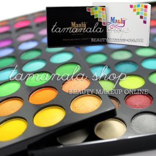 120 COLOR MANLY EYESHADOW PALETTE WEDDING Makeup Cosmetic Party SALON
