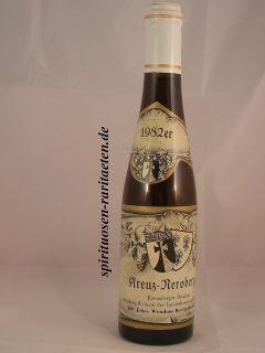 1982er Kreuz Neroberger Kreuzberger Riesling 400 Jahre Weinbau Berlin