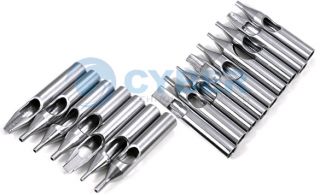23PCS Stainless Steel Tattoo Nozzle Tips 23 Kinds Supply for Needle