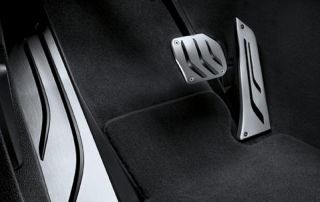 BMW 5er F10 M Performance Fußstütze Edelstahl