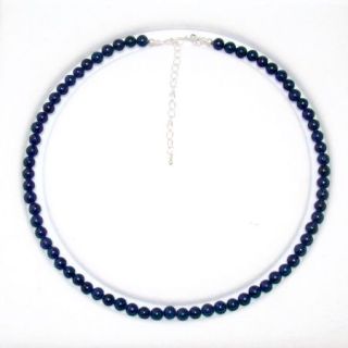 Traumhafte Saphir Kette Halskette Collier 46cm neu Nr.D 03041246