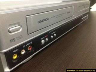 Daewoo SD 7500 DVD Player video cassetten recorder VHS kombi gerät 1A