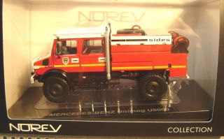 Norev 143 Mercedes Benz Unimog U5000 Feuerwehr Neu(958)