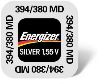 394   380 Energizer Knopfzelle Silber SR45 LR45 SR936SW
