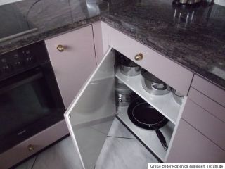 Komplettküche Küche Forster Metallschränke Granit platte Geräte