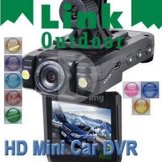 Car 6 LED IR Vehicle DVR Camera Recorder Dash 1280 x 960 Roratable new