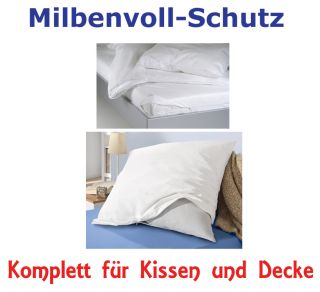 KOMPLETT Milbenschutzbezug Milbenschutz Matratzenschoner