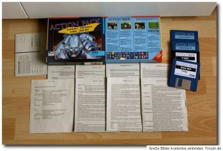 Action PackTurrican I & II/ X Out / Kick Off  AMIGA Spiel/OVP/Boxed