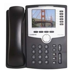 Genuine CISCO SPA962 NA 6 line COLOR VoIP SIP IP Phone 2 RJ45 Sub Mini