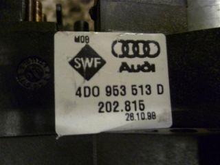 Kombischalter Audi A4 S4 4D0953513D