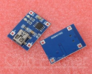 1PCS 5V Mini USB 1A Lithium Battery Charging Board Charger Module