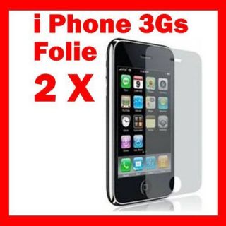 Phone 3G 3Gs Displayschutzfolie Schutzfolie iPhone 3 Folien NEU