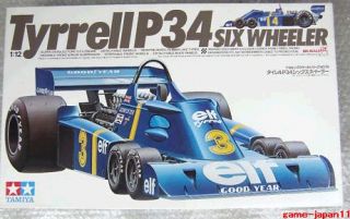 TAMIYA 1/12 Tyrrell six wheeler P34 112 model kit NEW