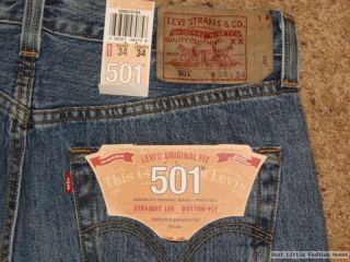 Original Levis 501 Herren Jeans div. Größen   NEU