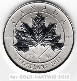 Canada MAPLE LEAF FOREVER 2012 Feinsilber 999,9/1000 Silber +++