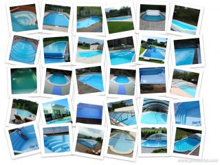 Gfk Schwimmbecken Set Pool Schwimmbad gfk Becken Roma 7,10x3,10