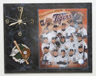 2007 Detroit Tigers Team Picture Clock