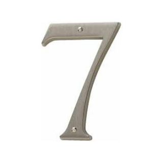 Baldwin 90677.102 House Number 7, Oil Rubbed Bronze