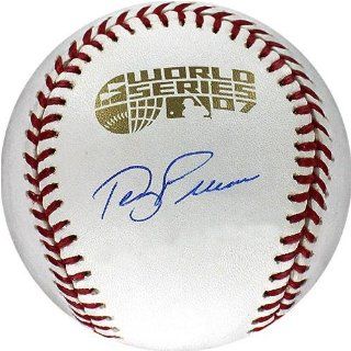 Terry Francona 2007 World Series Baseball  Sports