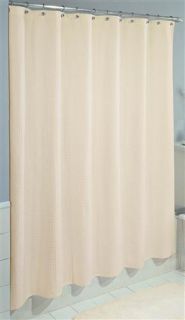 Ex cell ICB 40O 2009 Waffle Weave Fabric Shower Curtain