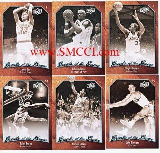 2009 / 2010 Upper Deck Greats of the Game Basketball