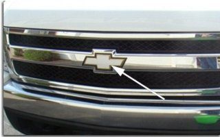 Bowtie Overlay Decals  Front and Rear   2007 2010 Chevrolet Silverado