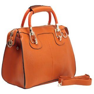 MARISSA Office Tote Top Double Handle Doctor Style Bowler Handbag