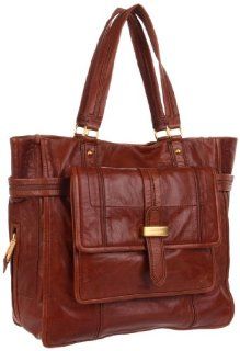 Juicy Couture Blue Print YHRU2822 Tote,Cognac,One Size Shoes