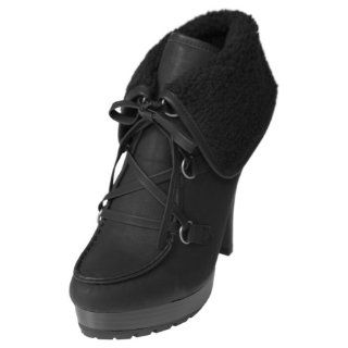 Journee Collection Womens Lug Sole High Heel Boot
