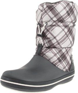 com Crocs Womens Crocband Winter Boot,Graphite/Oyster,4 M US Shoes