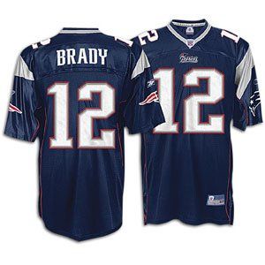 Tom Brady New England Patriots #12 Authentic Reebok NFL
