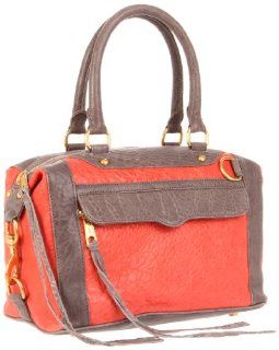 Minkoff Mab mini color block Shoulder Bag,Coral/grey,One Size Shoes
