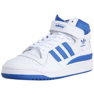 Adidas Forum Mid , White/Satellite Uk Size 11 Shoes