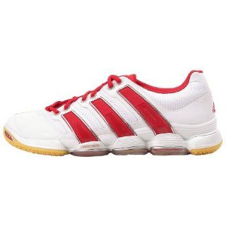 adidas Womens Stabil 7 Volleyball Shoe,White/Lt Scarlet,11 M Shoes