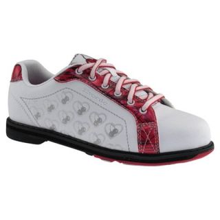 com Etonic Womens Cherry Red/Silver Bowling Shoes