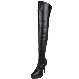 Pleaser Womens Indulge 3000 Platform Boot Shoes