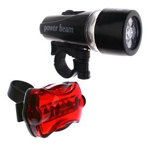 Power Beam Multi function LED Front & Rear LED Bike