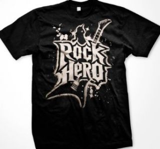 Rock Hero Mens T shirt, Mens Guitar God Oversized Design