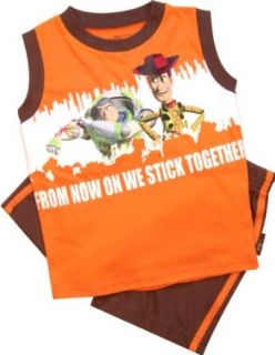 Toy Story Toddler Boys Muscle Shirt & Shorts Set Size 5T