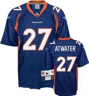 Steve Atwater Denver Broncos Navy Reebok Premier Jersey