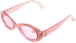 Disney Girls Princess Wrap Sunglasses,PR040WM Pink Frame