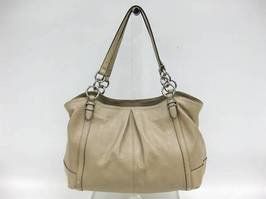 COACH LEATHER ALEXANDRA TOTE 16244 CAMEL Clothing