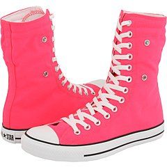 ct knee hi xhi 114037f neon pink Sneakers Shoes mens Size 5 Shoes