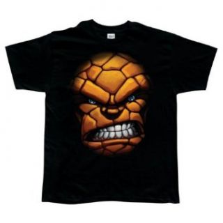 Fantastic Four   The Thing Big Face T Shirt Clothing