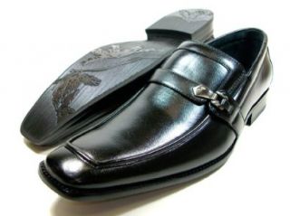 Black Classic Slip On Loafer Dress Casual Shoes Styled in Italy Shoes