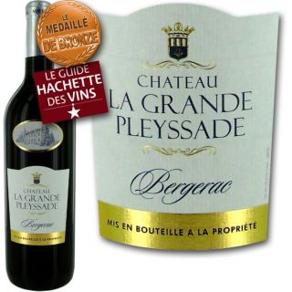 AOC Bergerac   Millésime 2011   Vin rouge   Vendu à lunité   75cl