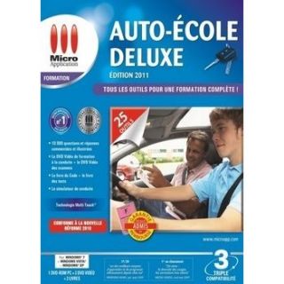 Auto Ecole Deluxe 2011 / Logiciel PC   Achat / Vente LOGICIEL LOISIRS